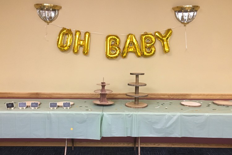 Baby shower - food table