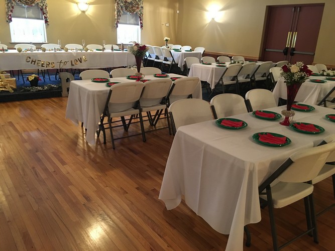 Wedding reception - head table