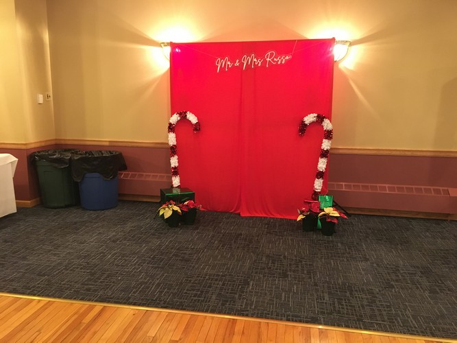 Wedding reception - photo booth